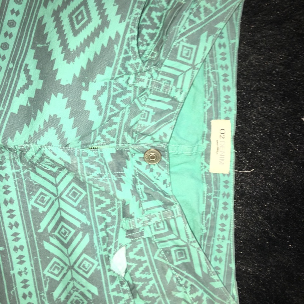 Patterned jeans!
